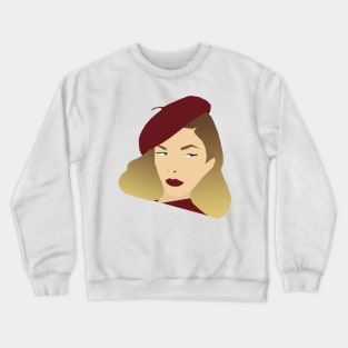 Lauren Bacall - The Look Crewneck Sweatshirt